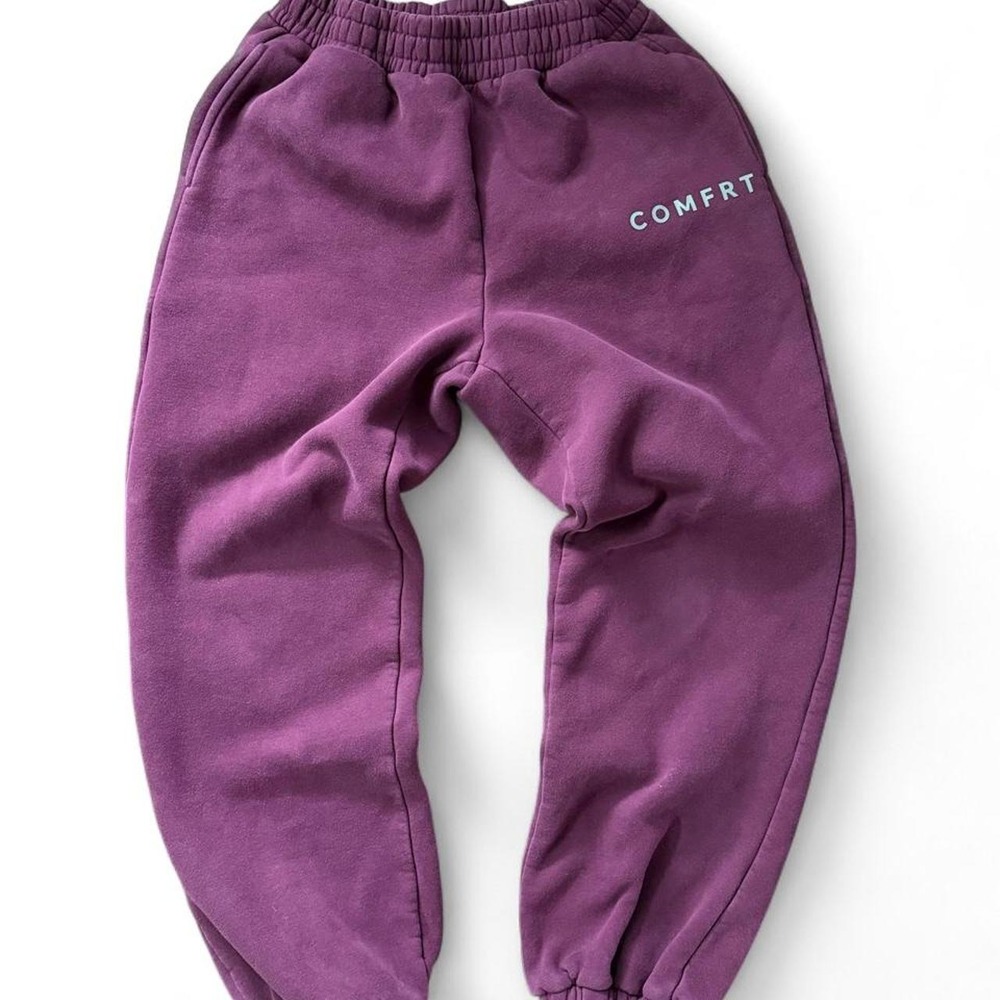 Comfrt Burgundy Sweatpants Size Medium